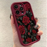 Vintage Rose Art Phone Case for iPhone